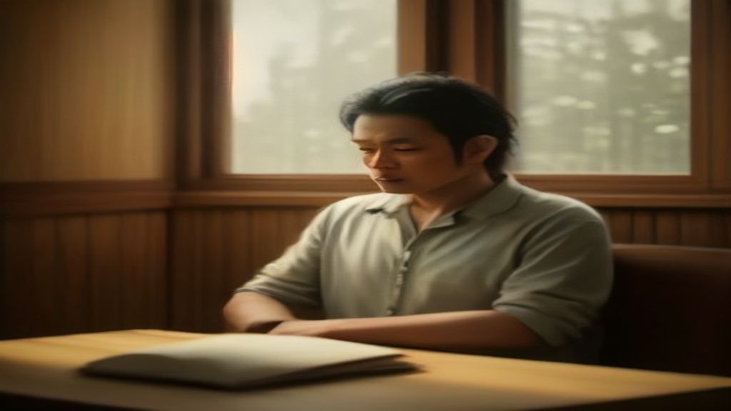 Ilustrasi seseorang berdoa dengan khusyuk menggambarkan iman yang kuat dan keteguhan hati dalam menjalani hidup.